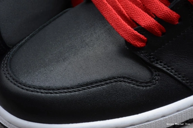 High OG Retro Air Jordan Black Satin 1 555088-060 0603
